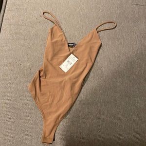 fashionnova nude thong bodysuit